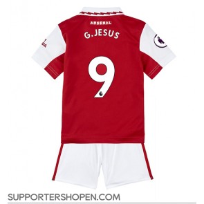 Arsenal Gabriel Jesus #9 Hemmatröja Barn 2022-23 Kortärmad (+ korta byxor)